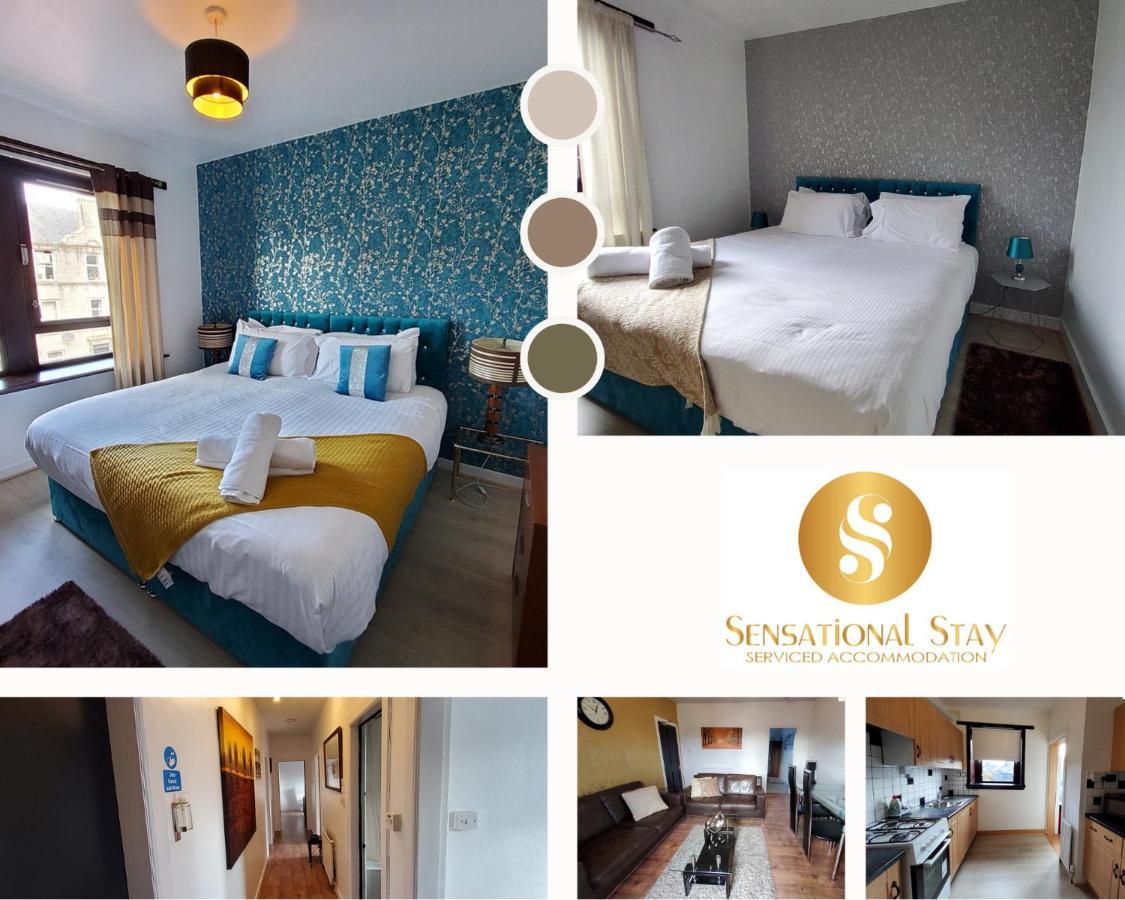 4 Bedroom Apartment By Sensational Stay Short Lets & Serviced Accommodation, Aberdeen , Roslin Street With Free Wi-Fi & Netflix المظهر الخارجي الصورة