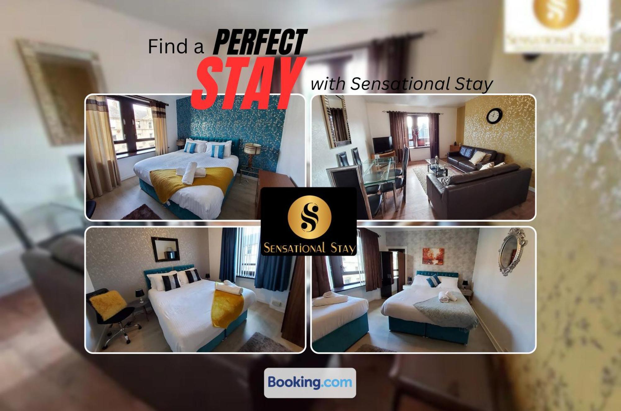 4 Bedroom Apartment By Sensational Stay Short Lets & Serviced Accommodation, Aberdeen , Roslin Street With Free Wi-Fi & Netflix المظهر الخارجي الصورة